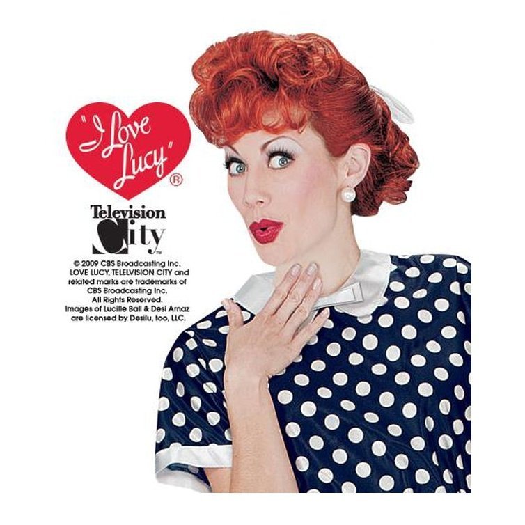 I Love Lucy Wig Adult - Jokers Costume Mega Store