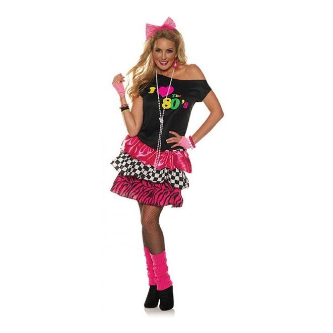 I Love The 80's Shirt Womens - Jokers Costume Mega Store