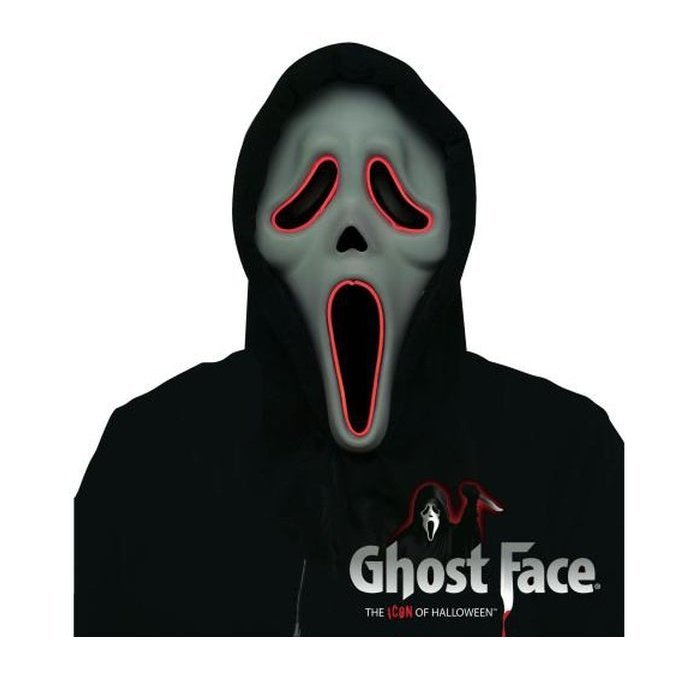 Illumo Ghost Face® Mask - Jokers Costume Mega Store