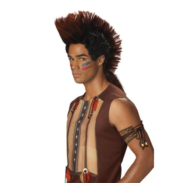 Indian Warrior Wig - Jokers Costume Mega Store