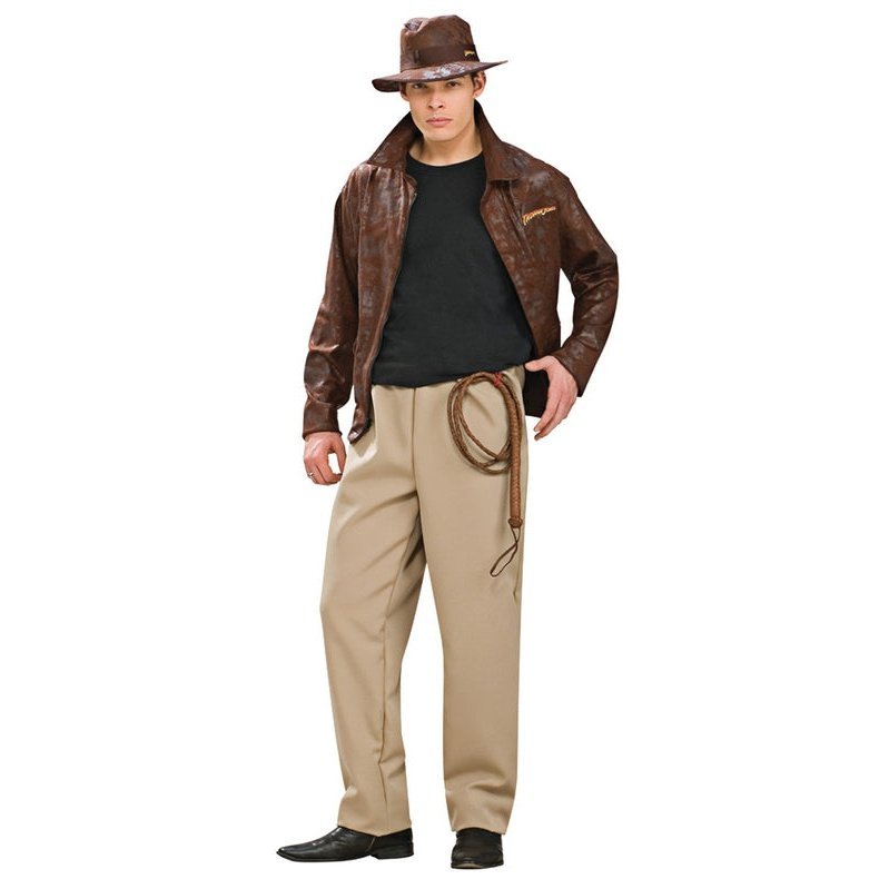 Indiana Jones Dlx Adult Xl - Jokers Costume Mega Store