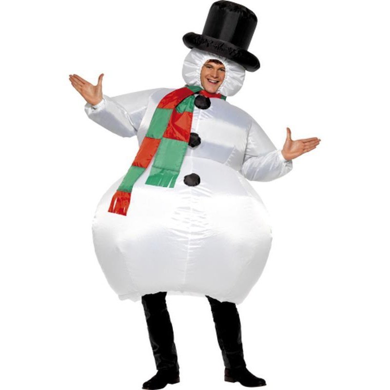 Inflatable Snowman Costume - Jokers Costume Mega Store