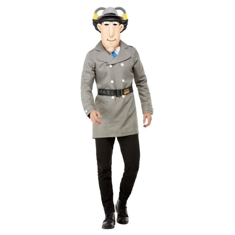 Inspector Gadget Costume, Grey - Jokers Costume Mega Store