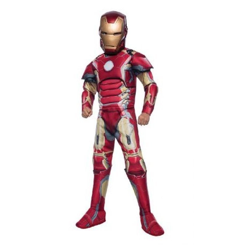 Iron Man Aaou Deluxe - Size 3-5 - Jokers Costume Mega Store