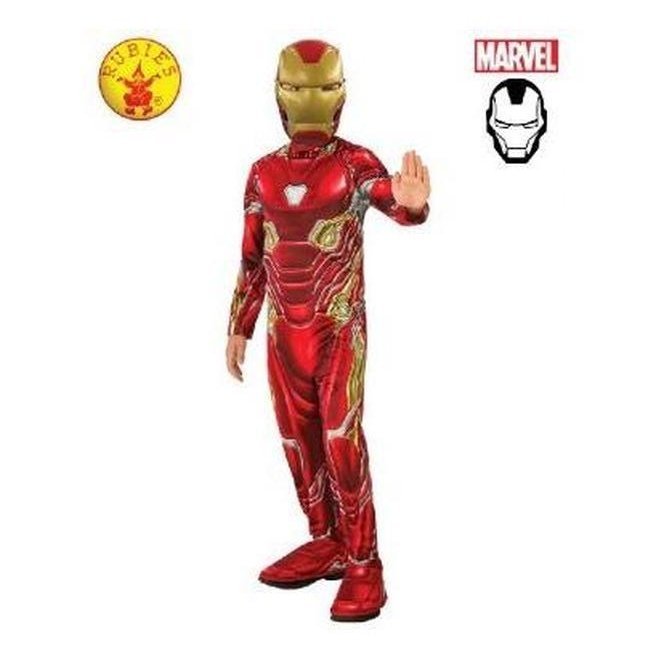 Iron Man Classic Infinity War Costume Size 6 8 - Jokers Costume Mega Store