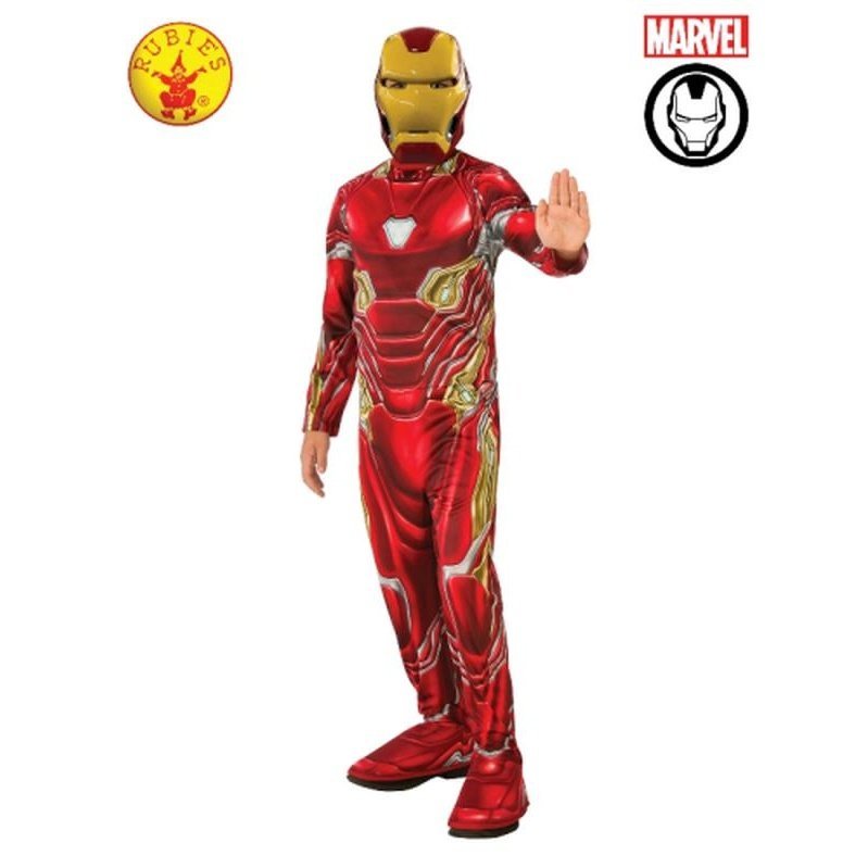 Iron Man Classic (Mark 50) Costume, Child - Jokers Costume Mega Store