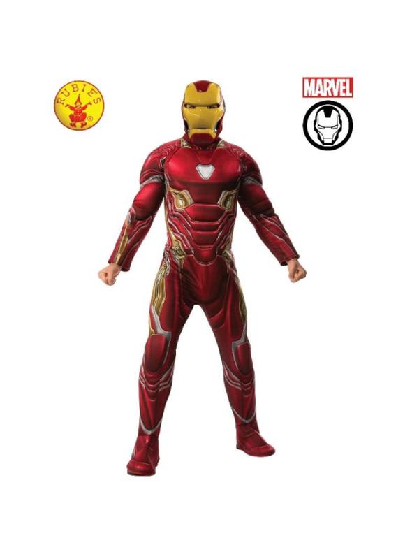 Iron Man Deluxe Costume, Adult - Jokers Costume Mega Store