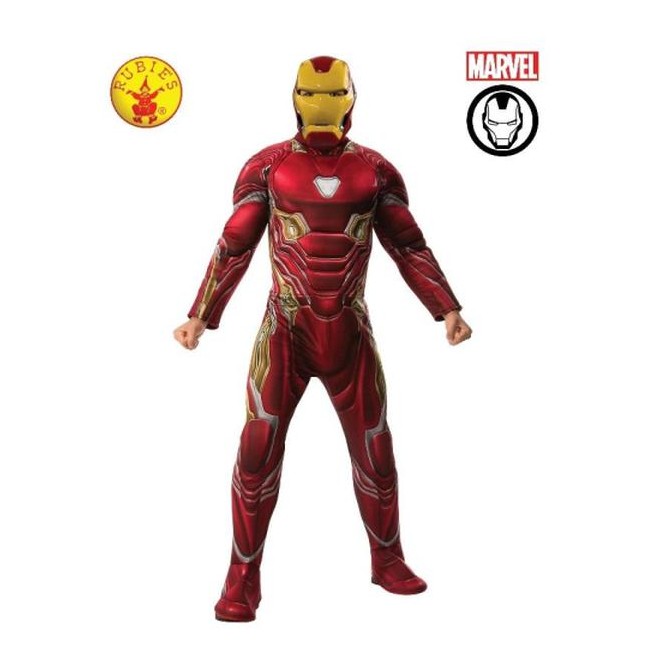 Iron Man Deluxe Costume, Adult - Jokers Costume Mega Store