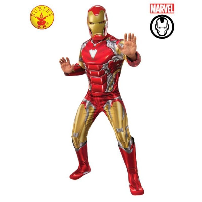 Iron Man Deluxe Costume, Adult. - Jokers Costume Mega Store