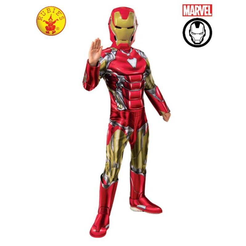 Iron Man Deluxe Costume, Child. - Jokers Costume Mega Store