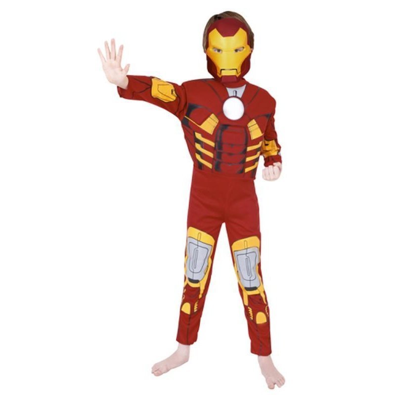 Iron Man Deluxe Costume - Size 3-5 - Jokers Costume Mega Store