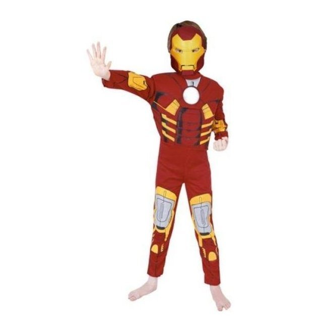 Iron Man Deluxe Costume - Size 6-8 - Jokers Costume Mega Store