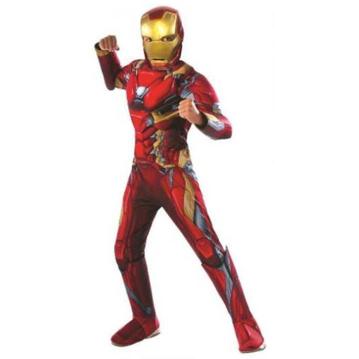 Iron Man Deluxe Cw Costume Size 6 8 - Jokers Costume Mega Store