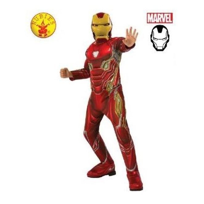 Iron Man Deluxe Infinity War Costume Size 3 5 - Jokers Costume Mega Store