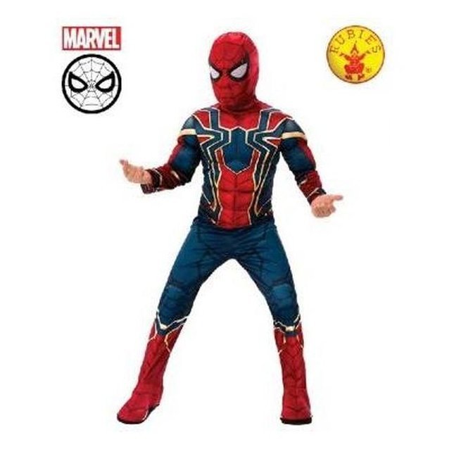 Iron Spider Deluxe Costume Size 6 8 - Jokers Costume Mega Store