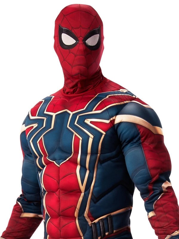 Iron Spider Infinity War Deluxe Costume Size Std - Jokers Costume Mega Store