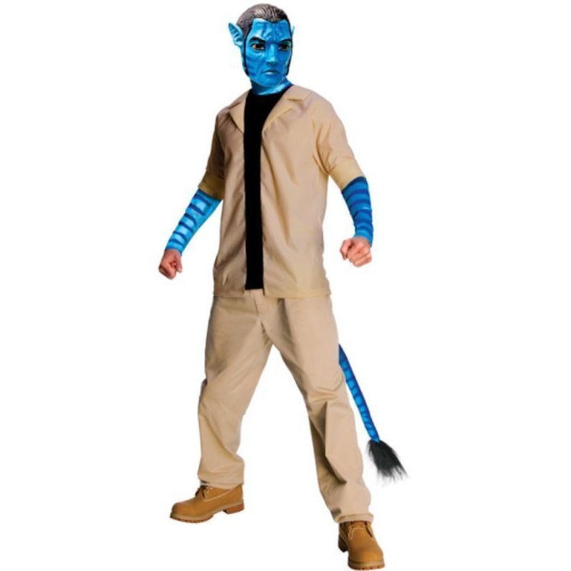 Jake Sully Adult Costume Size Xl - Jokers Costume Mega Store