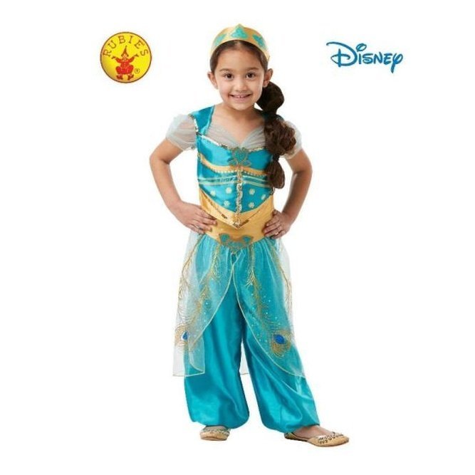 Jasmine Live Action Aladdin Costume, Child - Jokers Costume Mega Store