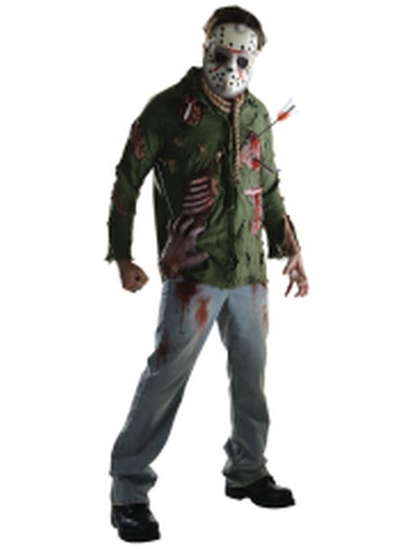 Jason Deluxe Costume Size L - Jokers Costume Mega Store