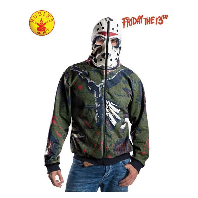 Jason Hoodie Size L - Jokers Costume Mega Store