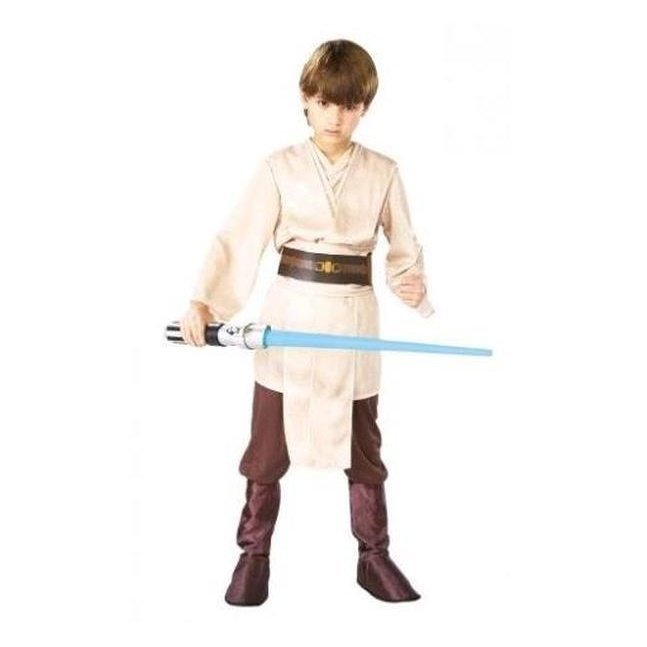 Jedi Knight Deluxe Costume, Child Size L - Jokers Costume Mega Store