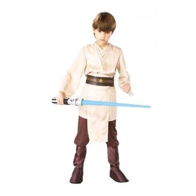 Jedi Knight Deluxe Costume ,Child Size M - Jokers Costume Mega Store