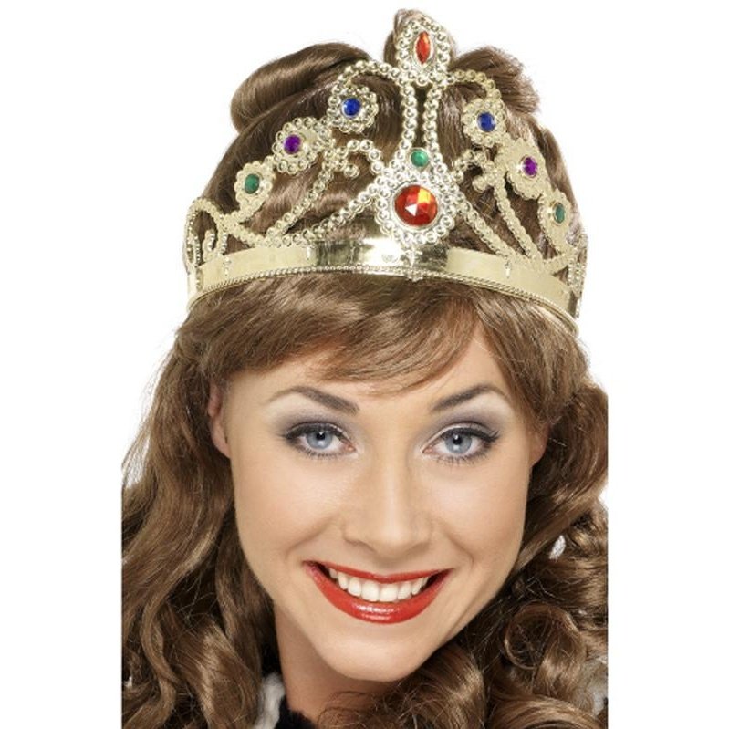 Jewelled Queen's Crown - Jokers Costume Mega Store