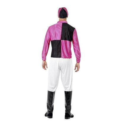 Jockey Costume Black & Pink - Jokers Costume Mega Store
