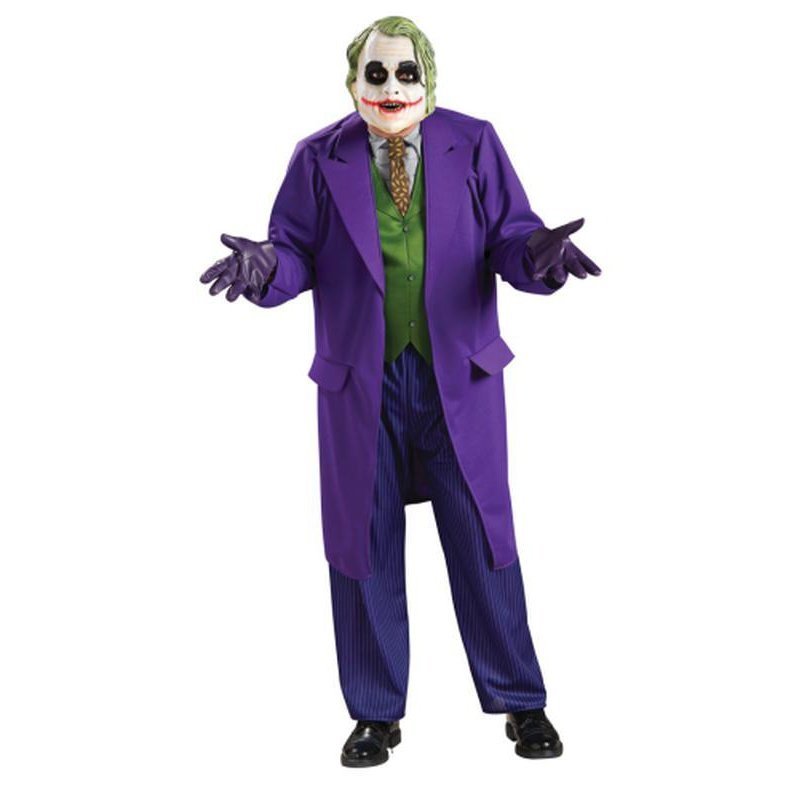 Joker Deluxe Costume Size Std - Jokers Costume Mega Store