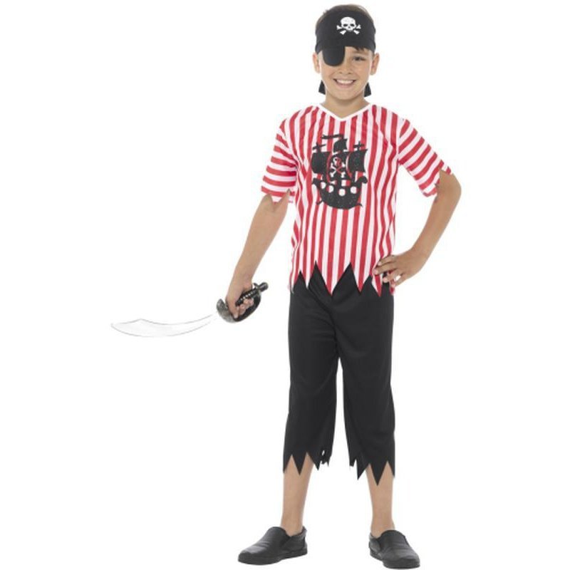 Jolly Pirate Boy Costume - Jokers Costume Mega Store