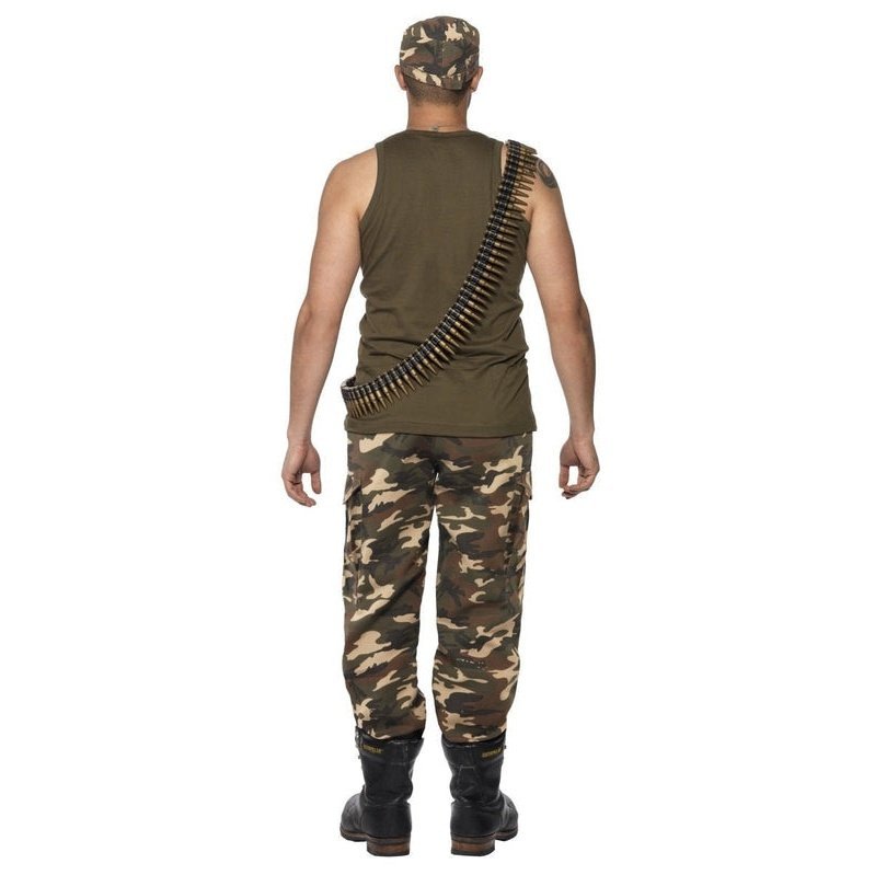 Khaki Camo Deluxe Costume, Male - Jokers Costume Mega Store