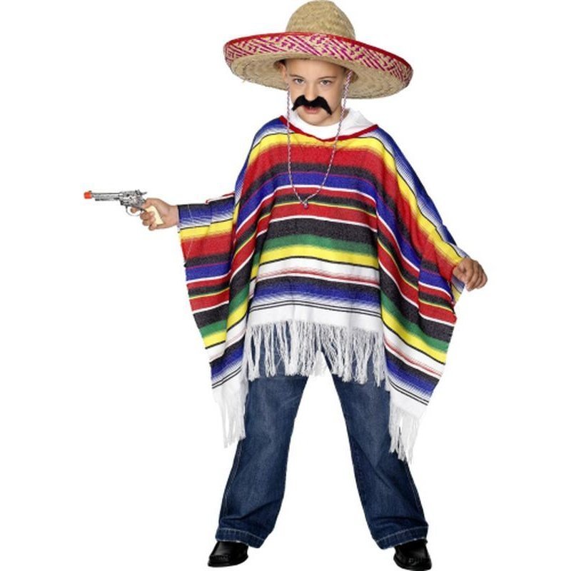 Kids Mexican Poncho - Jokers Costume Mega Store