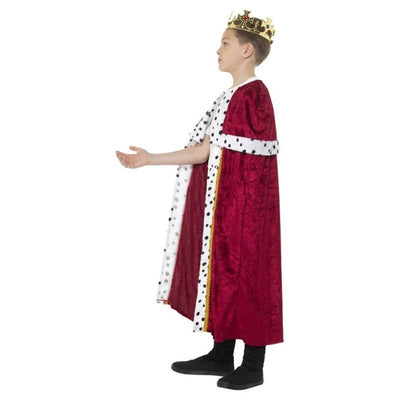 Kids Royal Cloak, Red - Jokers Costume Mega Store