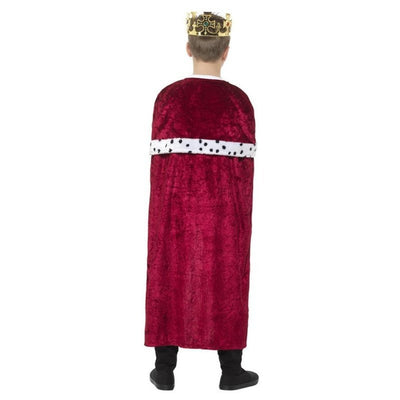 Kids Royal Cloak, Red - Jokers Costume Mega Store