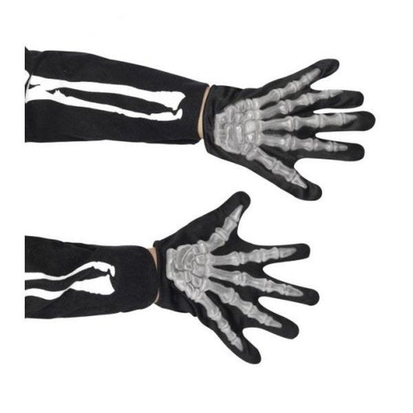 Kids Skeleton Gloves - Jokers Costume Mega Store