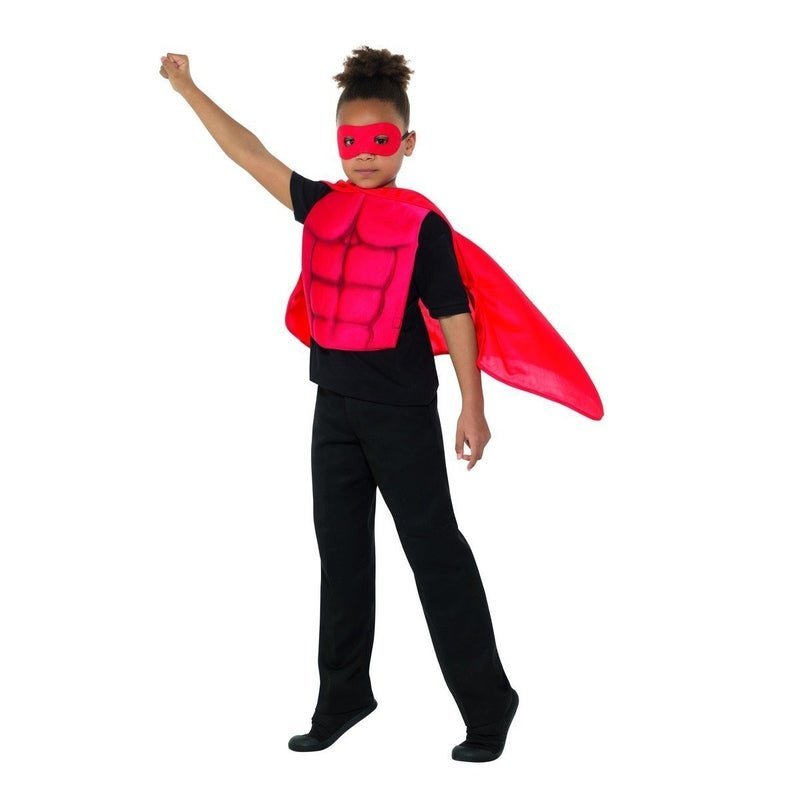 Kids Superhero Kit, Red - Jokers Costume Mega Store