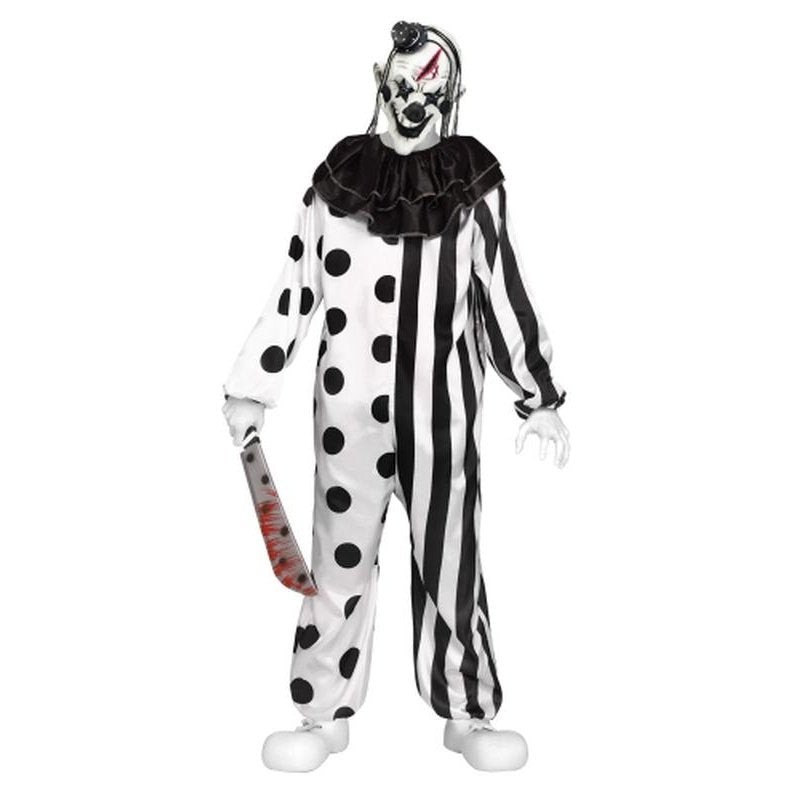 Killer Clown Boys Teen Costume - Jokers Costume Mega Store