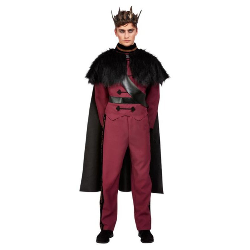 Kiss Of Death Prince, Maroon - Jokers Costume Mega Store