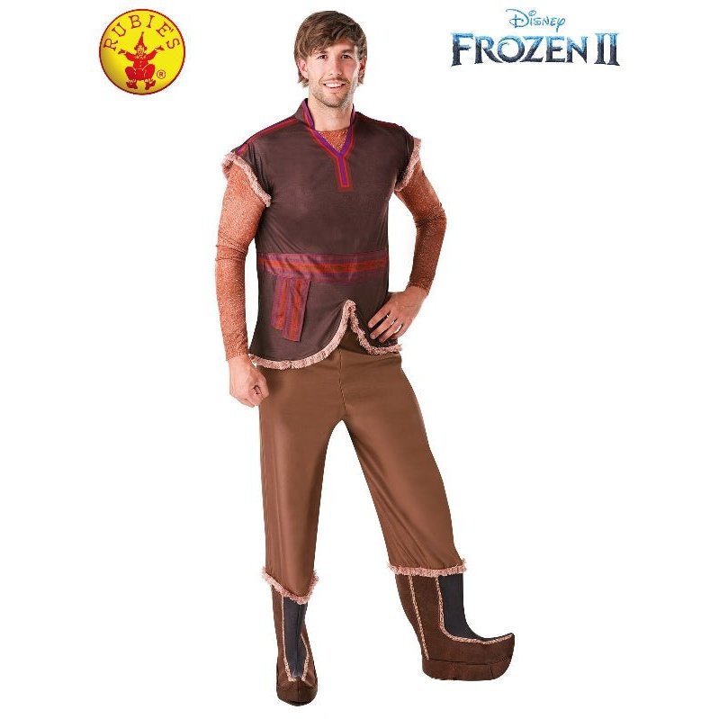 Kristoff Frozen 2 Deluxe Costume, Adult Standard - Jokers Costume Mega Store
