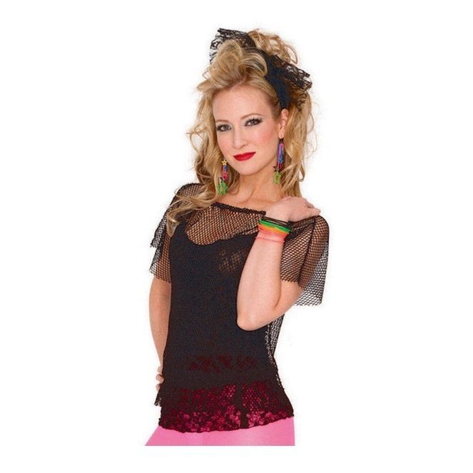 Lace Headscarf Black - Jokers Costume Mega Store