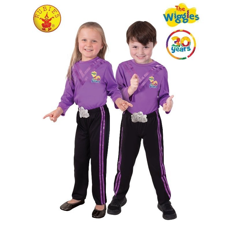 Lachy Wiggle Deluxe 30 Th Anniversary Costume, Child - Jokers Costume Mega Store