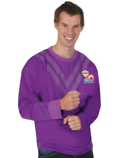 Lachy Wiggle Deluxe 30 Th Anniversary Costume Top, Adult - Jokers Costume Mega Store