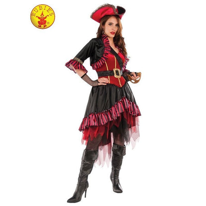 Lady Buccaneer Pirate Costume Size Std - Jokers Costume Mega Store