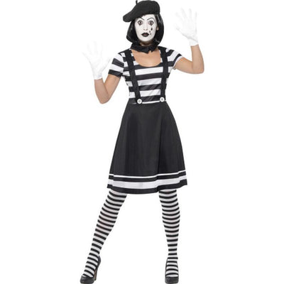 Lady Mime Artist Costume - Jokers Costume Mega Store