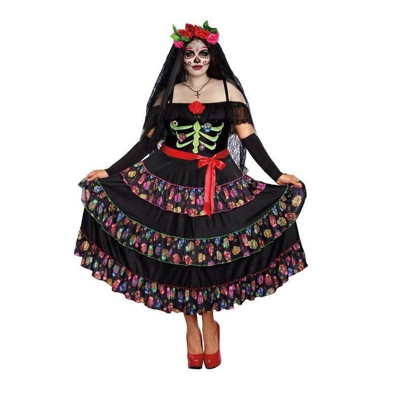 Lady Of The Dead Plus - Jokers Costume Mega Store