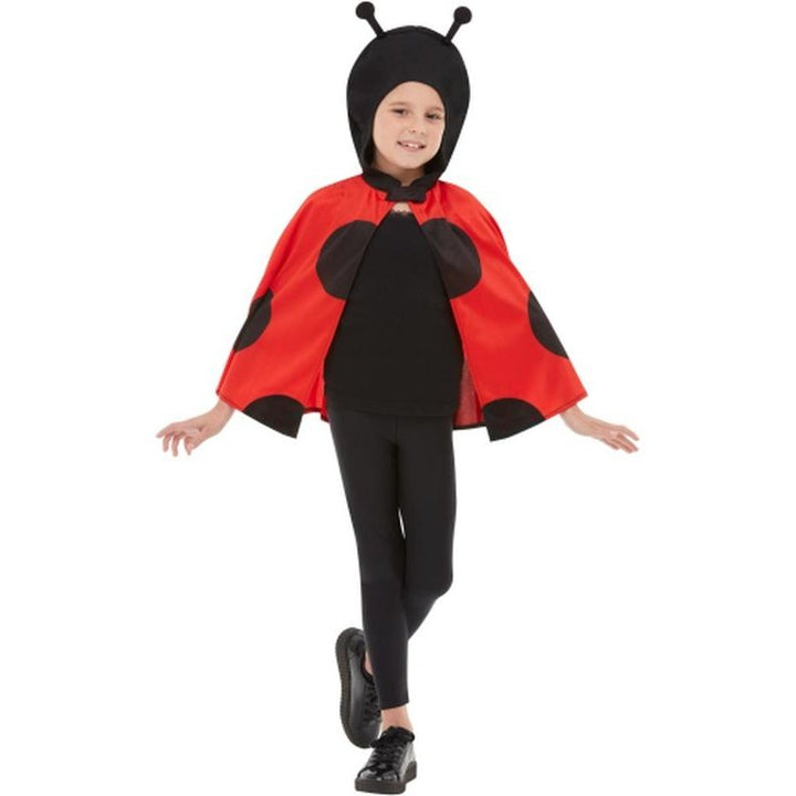 Ladybird Hooded Cape - Jokers Costume Mega Store