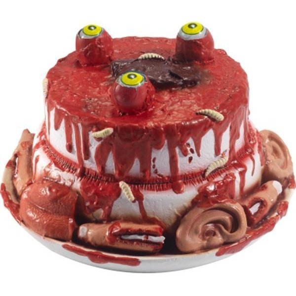 Latex Gory Gourmet Zombie Cake Prop - Jokers Costume Mega Store