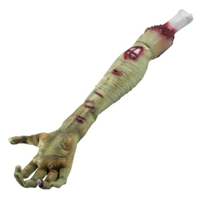 Latex Zombie Rotting Flesh Arm Prop - Jokers Costume Mega Store