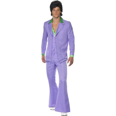 Lavender 1970s Suit Costume - Jokers Costume Mega Store