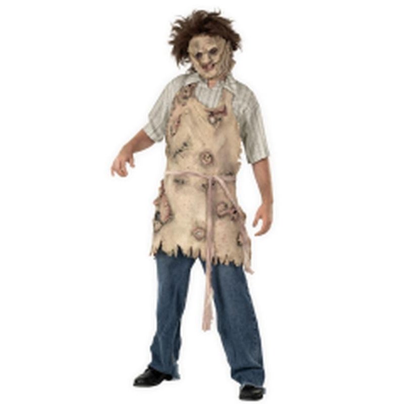 Leatherface Latex Apron Size Std - Jokers Costume Mega Store
